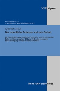 Der ordentliche Professor und sein Gehalt - Christian Maus - E-Book