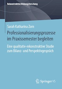 Professionalisierungsprozesse im Praxissemester begleiten - Sarah Katharina Zorn - E-Book