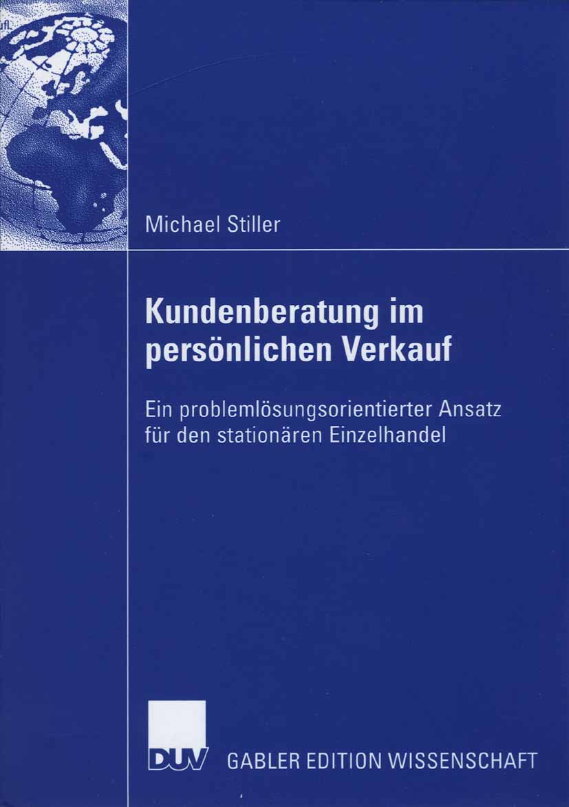 Kundenberatung im persönlichen Verkauf - Michael Stiller - E-Book