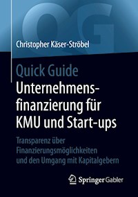 Quick Guide Unternehmensfinanzierung für KMU und Start-ups - Christopher Käser-Ströbel - E-Book