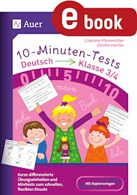 10-Minuten-Tests Deutsch - Klasse 3/4 - Dörthe Herrler - E-Book