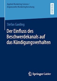 Der Einfluss des Beschwerdekanals auf das Kündigungsverhalten - Stefan Garding - E-Book