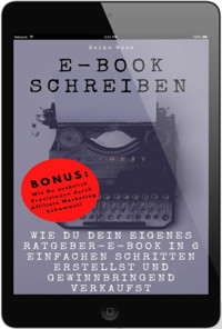 E-Book schreiben - Heiko Boos - E-Book