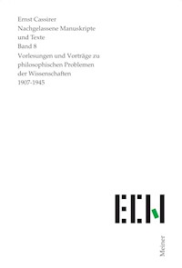 Vorlesungen und Vorträge zu philosophischen Problemen der Wissenschaften - Ernst Cassirer - E-Book