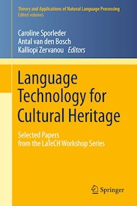Language Technology for Cultural Heritage -  - E-Book