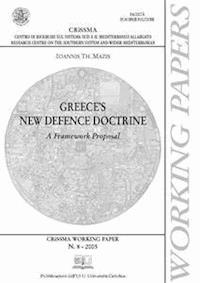 Greece's new defence doctrine - Ioannis Theodor Mazis - E-Book