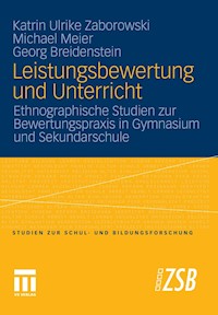 Leistungsbewertung und Unterricht - Katrin Ulrike Zaborowski - E-Book