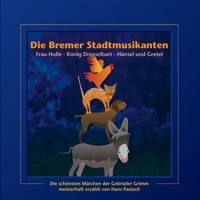 Die Bremer Stadtmusikanten / Frau Holle / König Drosselbart / Hänsel und Gretel - Jacob Ludwig Karl Grimm - Hörbuch