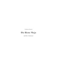 Die Biene Maja - Waldemar Bonsels - E-Book