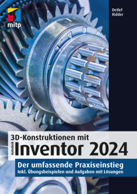 3D-Konstruktionen mit Autodesk Inventor 2024 - Detlef Ridder - E-Book