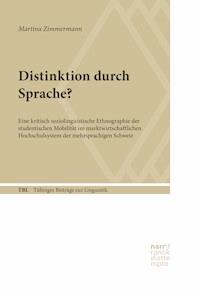 Distinktion durch Sprache? - Martina Zimmermann - E-Book