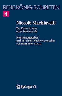 Niccolò Machiavelli - René König - E-Book