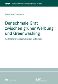 Der schmale Grat zwischen grüner Werbung und Greenwashing - Matondo Cobe - E-Book