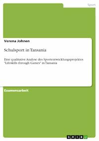 Schulsport in Tansania - Verena  Johnen - E-Book