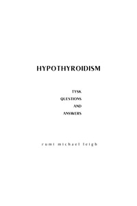 Hypothyroidism - Rumi Michael Leigh - E-Book