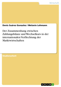 Der Zusammenhang zwischen Zahlungsbilanz und Wechselkurs in der internationalen Verflechtung der Marktwirtschaften - Denis Suárez Gonzalez - E-Book