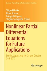 Nonlinear Partial Differential Equations for Future Applications -  - E-Book
