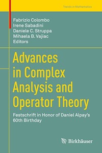 Advances in Complex Analysis and Operator Theory -  - E-Book