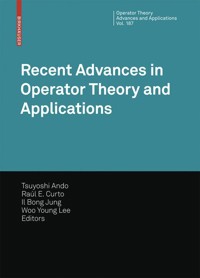 Recent Advances in Operator Theory and Applications -  - E-Book