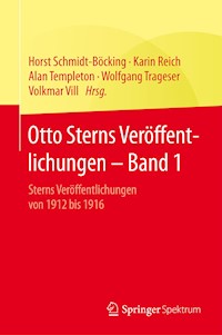Otto Sterns Veröffentlichungen – Band 1 -  - E-Book