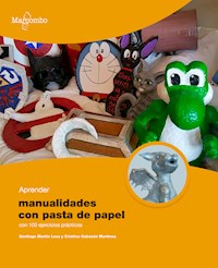 Aprender manualidades con pasta de papel con 100 ejercicios prácticos - Santiago Martín Leza - E-Book