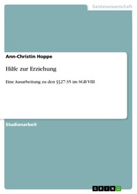Hilfe zur Erziehung - Ann-Christin Hoppe - E-Book