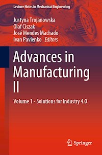 Advances in Manufacturing II -  - E-Book