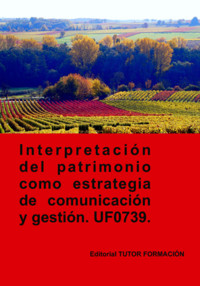 Interpretación Del Patrimonio Como Estrategia De Comunicación Y Gestión. Uf0739. - Pilar González Molina - E-Book