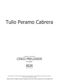 Cinco preludios - Tulio Peramo Cabrera - E-Book