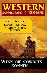 Wenn die Cowboys kommen! Western Sammelband 4 Romane - Charles Alden Seltzer - E-Book