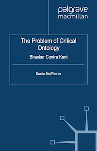 The Problem of Critical Ontology - D. McWherter - E-Book