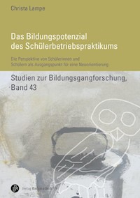 Das Bildungspotenzial des Schülerbetriebspraktikums - Christa Lampe - E-Book