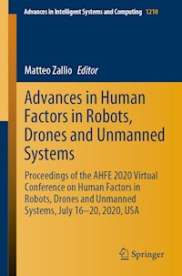 Advances in Human Factors in Robots, Drones and Unmanned Systems -  - E-Book