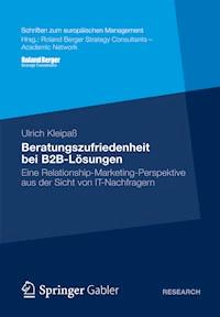 Beratungszufriedenheit bei B2B-Lösungen - Ulrich Kleipaß - E-Book