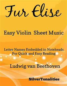Fur Elise Easy Violin Sheet Music - SilverTonalities - E-Book