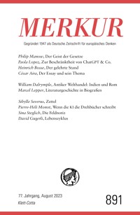 MERKUR  8/2023 -  - E-Book