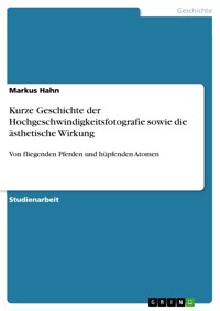 Kurze Geschichte der Hochgeschwindigkeitsfotografie sowie die ästhetische Wirkung - Markus Hahn - E-Book