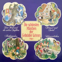 Die schönsten Märchen der Gebrüder Grimm, Folge 1: Der Wolf und die sieben Geißlein / Hänsel und Gretel / Rotkäppchen / Schneewittchen - Gebrüder Grimm - Hörbuch