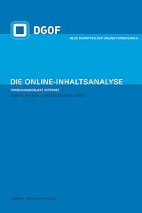 Die Online-Inhaltsanalyse -  - E-Book