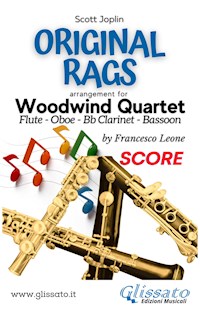 Woodwind Quartet sheet music: Original Rags (score) - Scott Joplin - E-Book