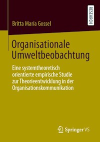 Organisationale Umweltbeobachtung - Britta Maria Gossel - E-Book