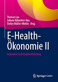E-Health-Ökonomie II -  - E-Book