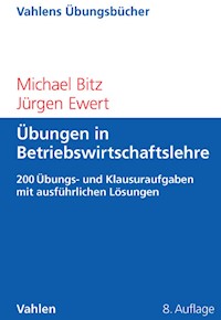 Übungen in Betriebswirtschaftslehre - Michael Bitz - E-Book