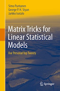 Matrix Tricks for Linear Statistical Models - Simo Puntanen - E-Book
