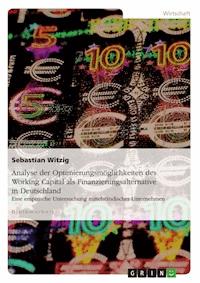 Analyse der Optimierungsmöglichkeiten des Working Capital als Finanzierungsalternative in Deutschland - Sebastian Witzig - E-Book