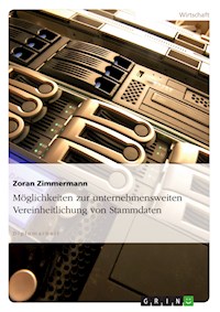 Möglichkeiten zur unternehmensweiten Vereinheitlichung von Stammdaten - Zoran Zimmermann - E-Book