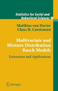 Multivariate and Mixture Distribution Rasch Models - Matthias Davier - E-Book