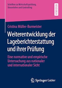 Weiterentwicklung der Lageberichterstattung und ihrer Prüfung - Cristina Müller-Burmeister - E-Book