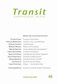 Transit 45. Europäische Revue - Timothy Snyder - E-Book