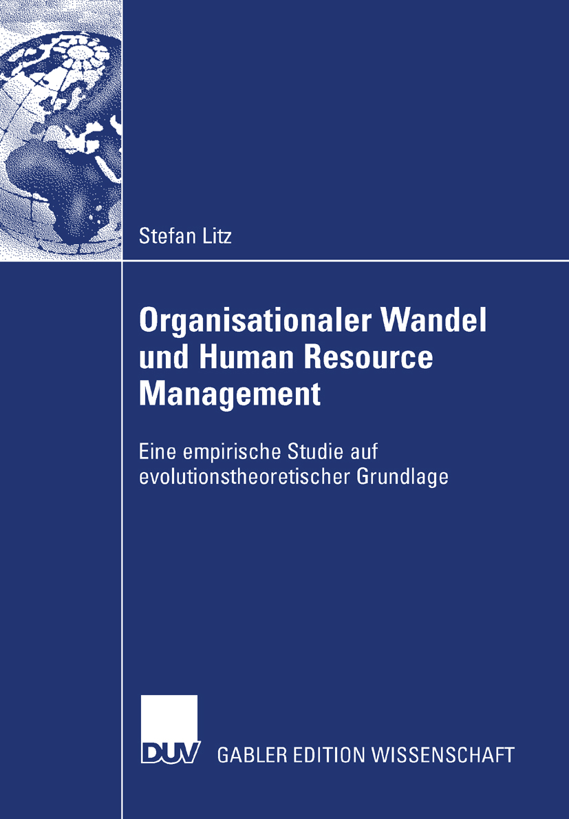 Organisationaler Wandel und Human Resource Management - Stefan Litz - E-Book